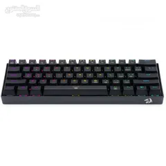  3 كيبورد ميكانيكي اصلي سلكي REDRAGON K630 DRAGONBORN USB WIRED KEYBOARD RED SWITCH 60%