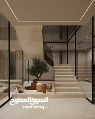  8 شقه فاخره استوديو طابق ارضي مساحه 98 متر / عبدون بجانب تاج مول