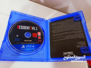  3 لعبة ريزيدنت ايفل 3 معربة للبلايستيشن 4 و5 resident evil 3 game for PS4 & PS5