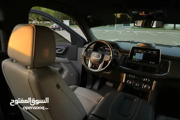  7 للبيع جمس يوكن Yukon SLT XL بن حمودة كامل المواصفات تشييك وكالة أول مالك 2021