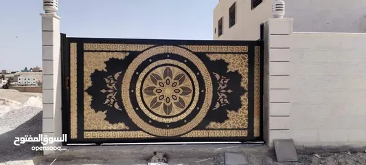  7 باب حديد لليزر
