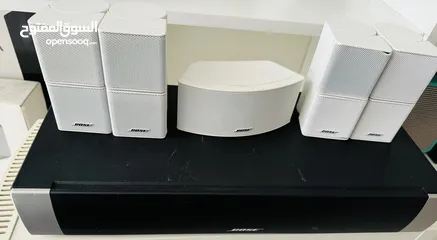  4 Bose mini 5.1 Speakers