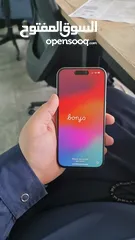  1 iphone 15 pro 256gb مستعمل كأنه جديد!