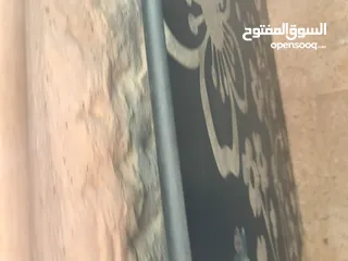  7 زجاج سوكريت مزخرف حراري 10 ملم ولا خدش بحال الوكالة 100/100