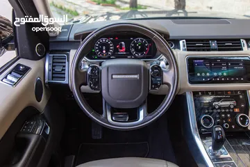  19 Range Rover Sport Hse 2020 بحالة ممتازة جدا