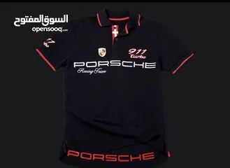  2 Porsche Polo shirt 911 Turbo black Porsche Design WAP670H