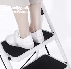  3 3 Steps Foldable Ladder Household Indoor Kitchen Living Room Portable Step Stool flower stand