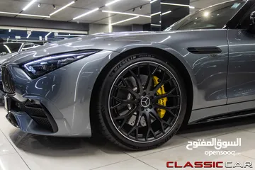  29 Mercedes Sl43 Amg 2022 Mild hybrid 4matic   السيارة وارد المانيا