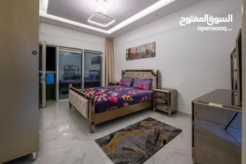  12 3غرفة وصالة فرش فندقي أول سأكن الشارقة  للايجار الشهرى 3bedroom full furnished hotel in Sharjah