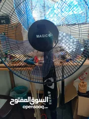  5 مروحة  ماجيك  MAGIC  نظيف واصلية مستعملة  للبيع