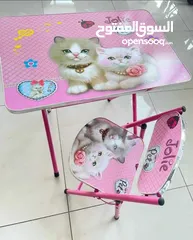  9 مكاتب اطفال الروضة متوفر بتصاميم رائعة للأولاد والبنات مقاس مناسب لعمر الروضة والابتدائي سهل النقل
