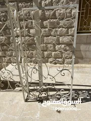  2 حديد سكب دربزين حديد للبيع تخت حديد زينكو حزيد للكراج