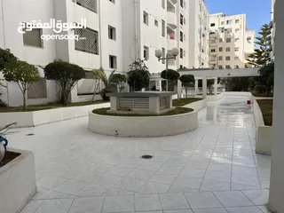  3 شقة مفروشة  غرفة و صالة  حي الواحات على طريق المرسي تونس العاصمة