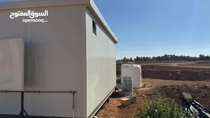  3 كرفان للبيع بحالة الوكالة مع حمام ومطبخ استخدام مره واحده