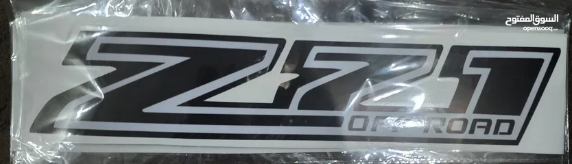  21 stickers for pick up....Z71,,, 4X4,,,,, sport