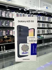  2 Samsung galaxy A25 5G ( 256 GB / 8GB جديد مسكر بالكرتونة (