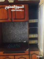  2 بوفيه لون خشبي