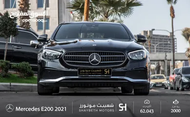  1 Mercedes E200 2021 Mild hybrid   يمكن التمويل