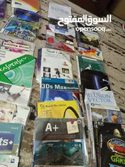  1 "مجموعة سي ديات "CDs " برامج كمبيوتر وللتصميم  وألعاب مستعملة بحالة ممتازة - بأسعار رائعة!"
