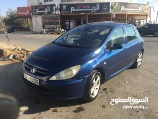  1 بيجو 307 موديل 2004 جير عادي