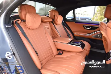  25 مرسيدس اس كلاس مايلد هايبرد وارد الوكالة 2022 Mercedes S450 4MATIC AMG Line Mild Hybrid