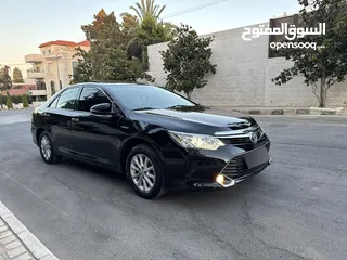  1 تويوتا كامري 2017 وارد الشركة المركزية ممشى قليل فحص كامل