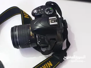  3 كاميرا نيكون  nikon d3300 مع ثلاث عدسات