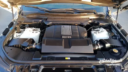  9 Range Rover Sport Supercharger V6 3.0L Full Option Model 2014
