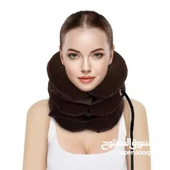  12 مخده دعم سند الرقبه الهوائيه الطبيه مخدة رقبة نفخ بالون الرقبه