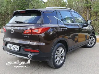  23 GAC GS3 جاك  موديل 2022 فحص كامل7 جيد ماشية ك 6  الف كيلو غرفة لون بني بحالة الوكالة محرك 1500 cc تي