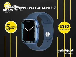  1 مستخدم بحالة الجديد ابل وتش سيريس 7 // appel watch series 7 used