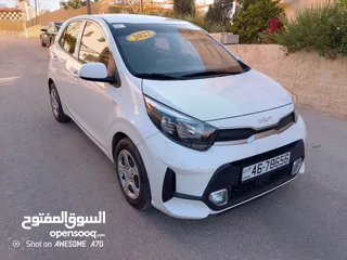 2 كيا مورنغ 2022 فل اوتوماتيك 7جيد ركاب اصلي وليست فان شاشه اصليه  مانع تصادم من المستورد مباشره
