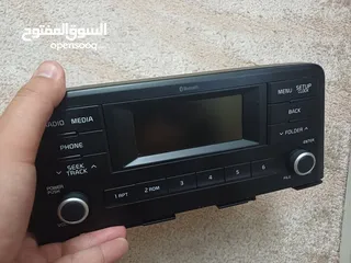  1 مسجل كيا بيكانتو 2019 اصلي للبيع استعمال خفيف من لما شريت السيارة شغال 100 بالمية
