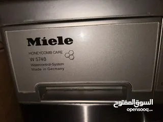  2 Miele washer and dryer