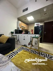  6 للايجار الشهري المفروش شقه غرفه و صاله ب ابراج السيتي تاور ب سعر مميز