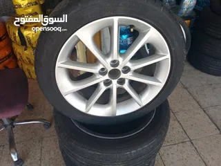  2 جنط لكزس 17 راكب