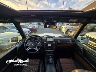  7 MERCEDES G-63 AMG 2016 GCC ORGINAL PAINT // ACCIDENT FREE // PERFECT CONDITION