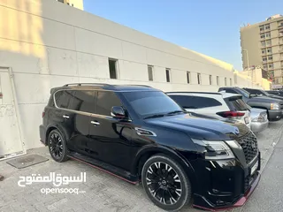  2 Infinti QX80 2014 محول Nissan Patrol Nismo 2023