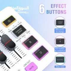  14 مكسر احترافي للالعاب والبث FIFINE Gaming Audio Mixer