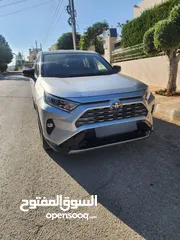  1 تويوتا راف فور موديل 2020 بلاك ادشن جمرك جديد بحالة الوكاله للبيع