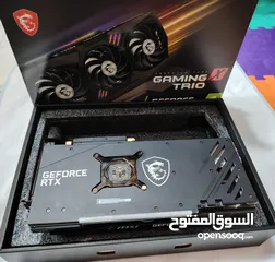  4 MSI Gaming GeForce RTX 3060 12GB GDRR6 Triple Fan Ampere OC Graphics Card