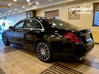  11 Mercedes Benz S320 2019 AMG Kit  قاطعة : 49000 km