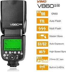  4 Godox V860 ii for Nikon