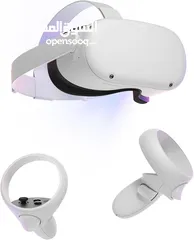  1 Vr oculus quest 2 meta العالم الافتراضي،الواقع الافتراضي  نظارات الواقع الافتراضي  بأقل سعر