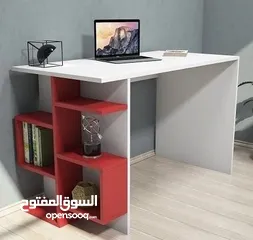  2 طاولة عمل /مكتب دراسي مودرن  شامل التوصيل والتركيب
