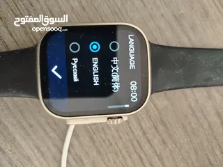  11 ساعة  hoco y12 ultra شبيها ل ساعة أبل مستخدمة لاكن بحالة جديدة لا يوجد عليها أي خدوش أو كسور ساعة