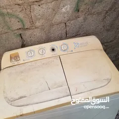  1 غساله 12كيلو وسيعه واقتصاديه