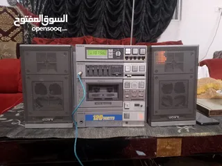  1 جهاز سوني صوته زلزال كهرباء 220اصلي