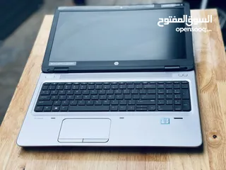  6 كور i7 جيل سادس hp ProBook 640 G2 نظافه 95% بسعر 350 الف