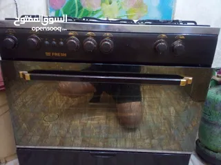  4 غاز خمس عيون نوع فريش للبيع مصري 90*50
